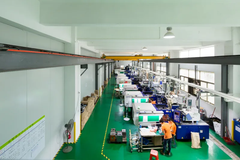 A corner of the factory