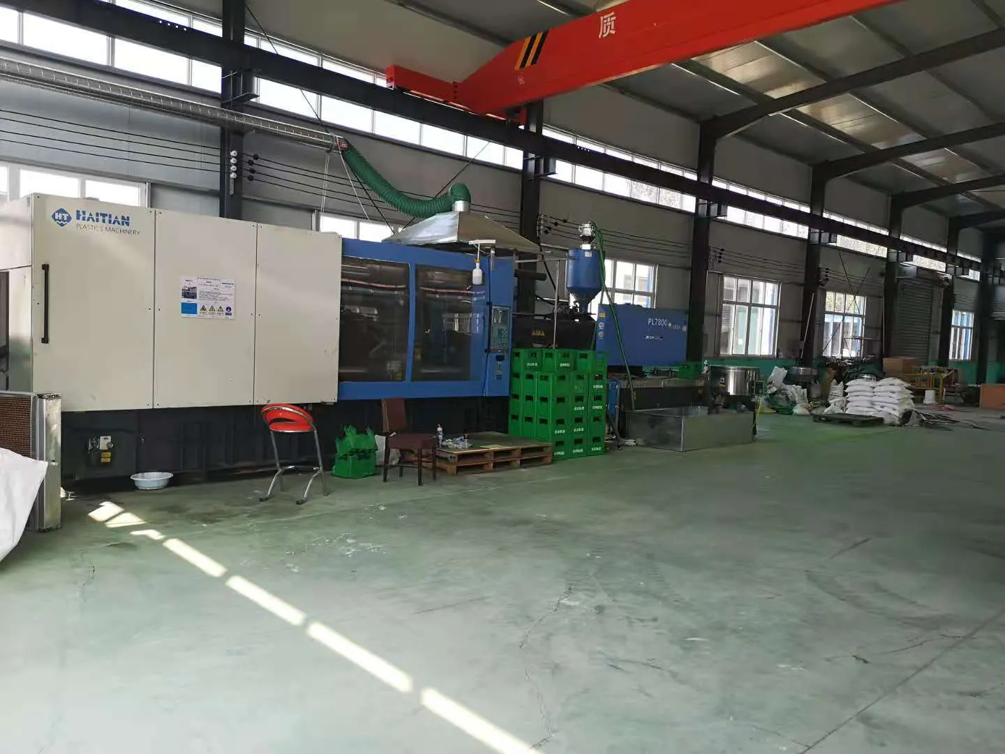 A corner of the factory